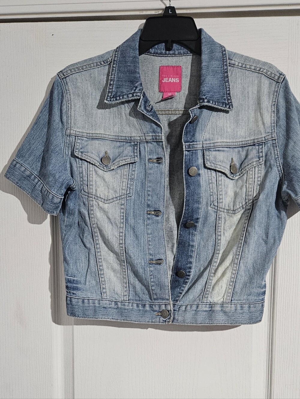 THE LIMITED Stylish Light Blue Denim Jacket